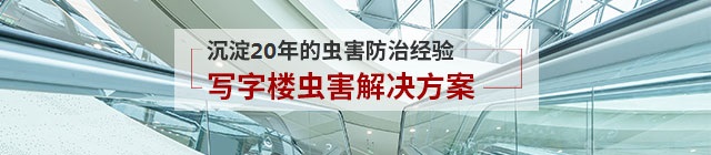 寫字樓蟲害防治解決方案